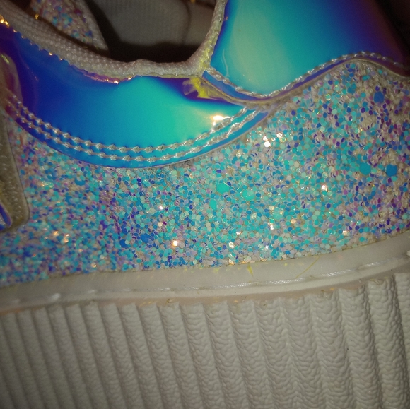 T.U.K Shoes Tuk Iridescent Double Velcro Casbah Creeper Poshmark